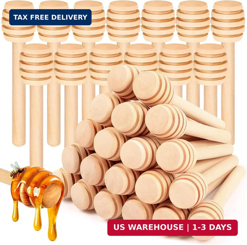 30pcs honey dipper sticks - honey,