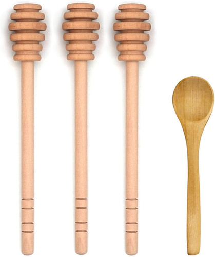 4pcs inch honey dipper - 4pcs,